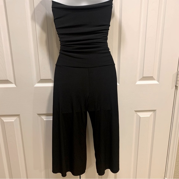 Black Cropped Tube Jumpsuit ❤️New listing❤️ - Picture 7 of 8